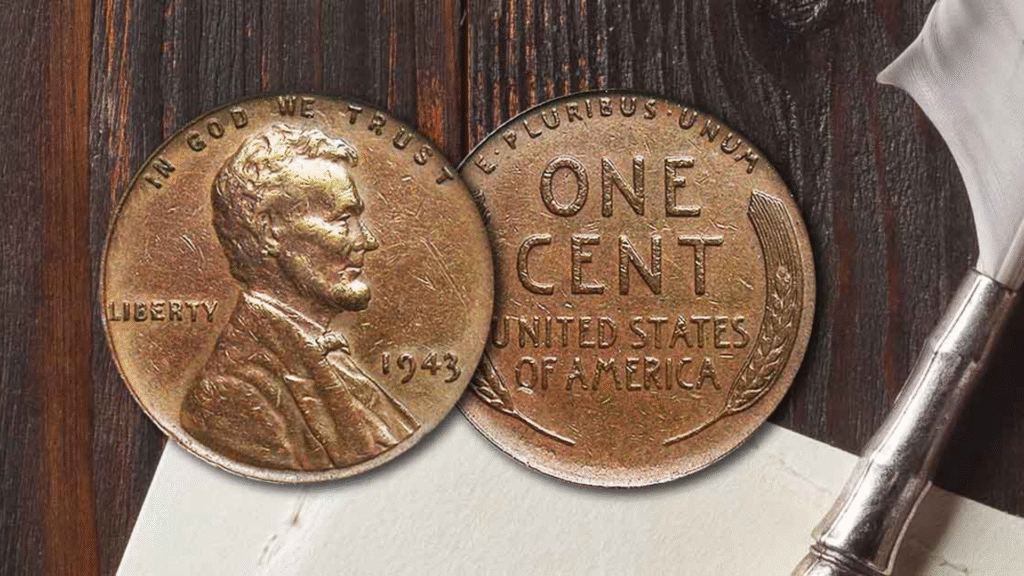 Rare 1943 Copper Penny