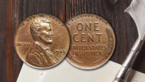 Rare 1943 Copper Penny