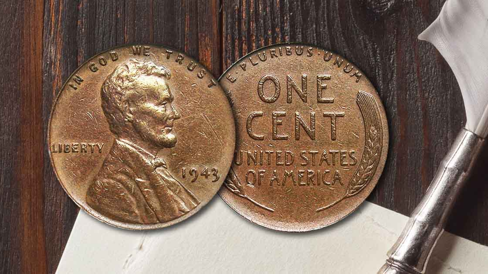 Rare 1943 Copper Penny