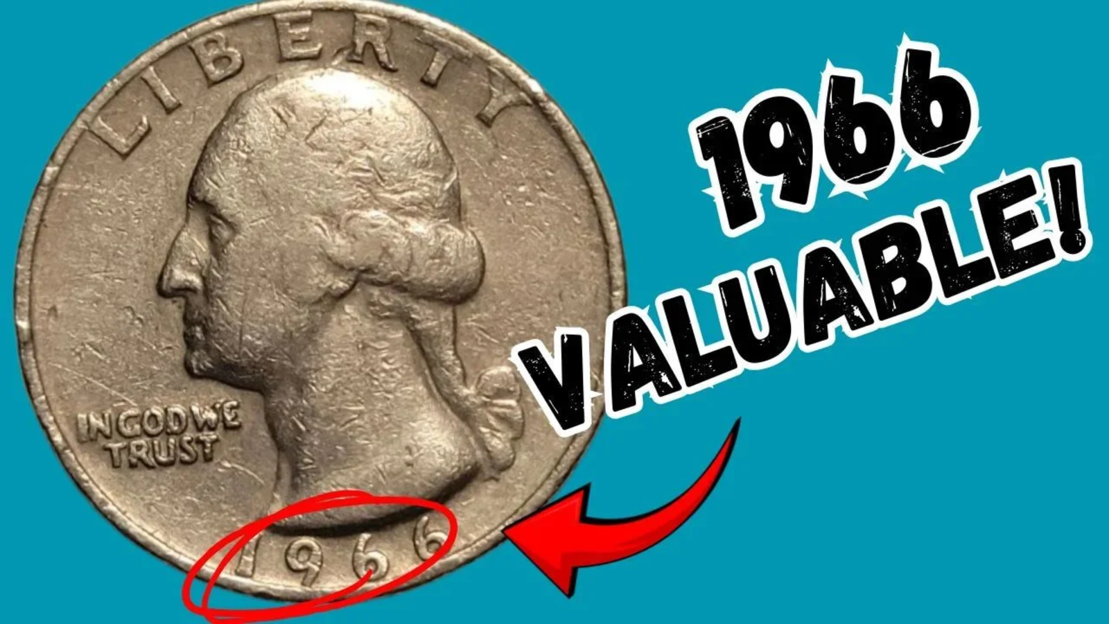 1966 Washington Quarter